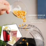 Electric Popcorn Maker Hot Air Popper Machine 1200W | Oil-Free, Healthy Snack Maker for Kids & Adults | Fast Popper for Home, Movie Nights, Parties | Easy One-Touch Operation - Image 3
