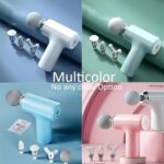 Massage Machine for Body Pain – Mini Massage Gun for Deep Tissue, Muscle & Body Pain Relief – Handheld, Battery Powered Massager for Neck, Shoulder, Back, Foot - Image 2