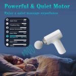 Massage Machine for Body Pain – Mini Massage Gun for Deep Tissue, Muscle & Body Pain Relief – Handheld, Battery Powered Massager for Neck, Shoulder, Back, Foot - Image 6