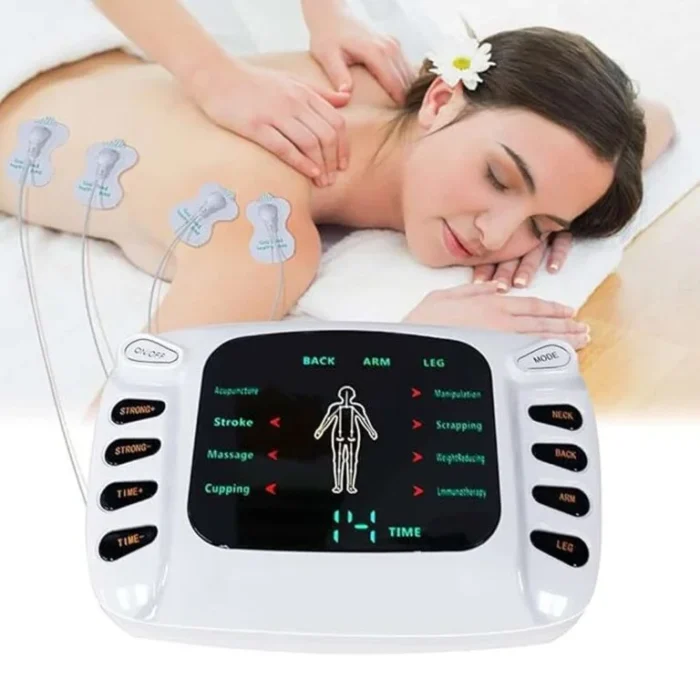 AcuPhysio Electronic Pulse Body Massager Therapy Stroke Slimming Machine For Pain Relief&Fitness Acupuncture Therapy Machine English Version For Pain Relief&Fitness - Image 1